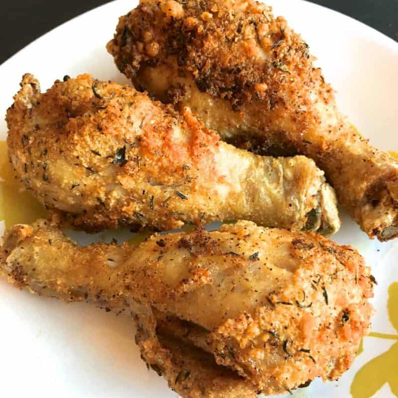 生酮炸雞 Keto Fried Chicken- 不用麵粉也可以做出香脆炸雞！