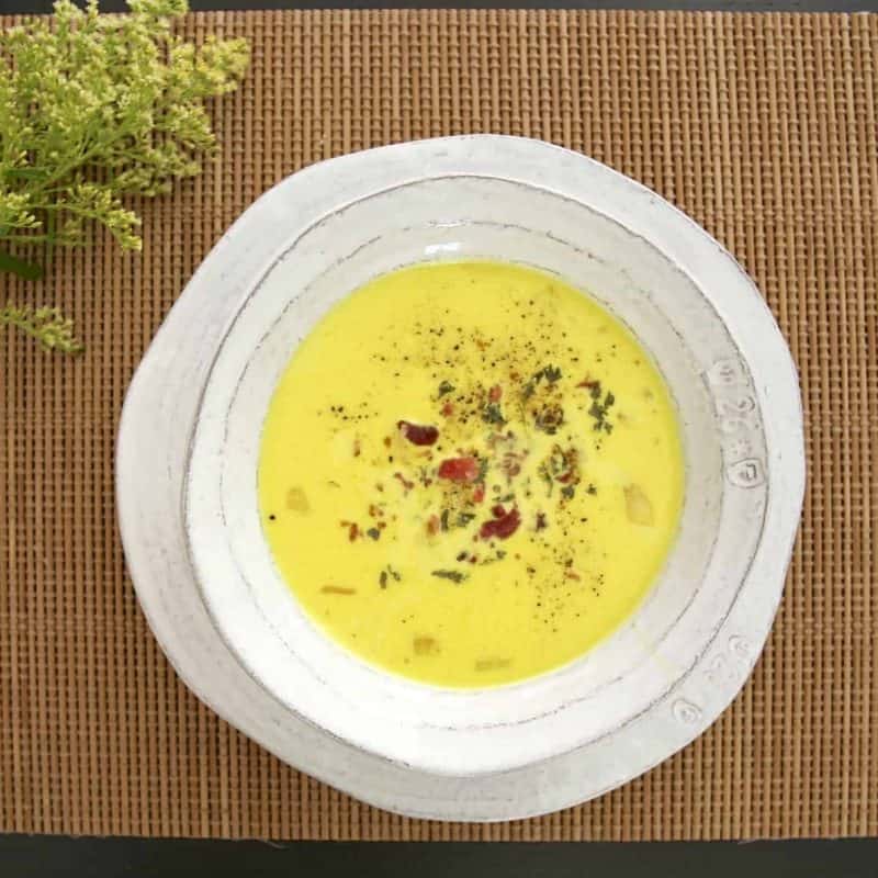 [西式生酮濃湯] Costco烤雞再利用(2)- 雞蓉奶油濃湯