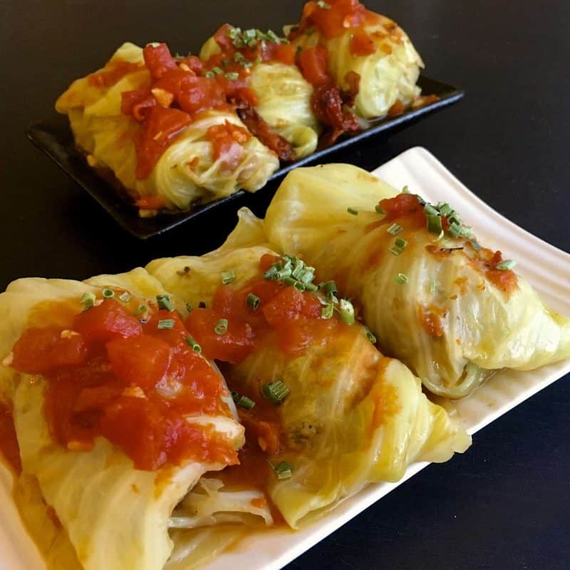高麗菜豬肉捲Stuffed cabbage roll（壓力鍋）