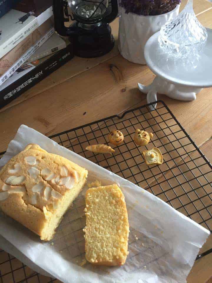 檸檬藍莓磅蛋糕 生酮