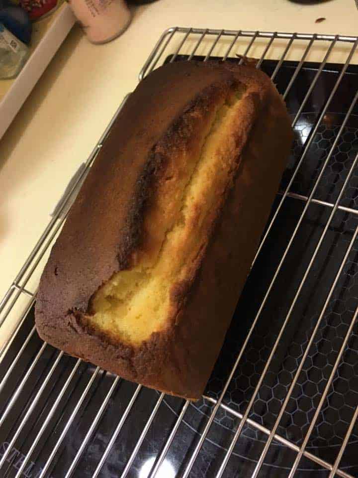 檸檬藍莓磅蛋糕 生酮