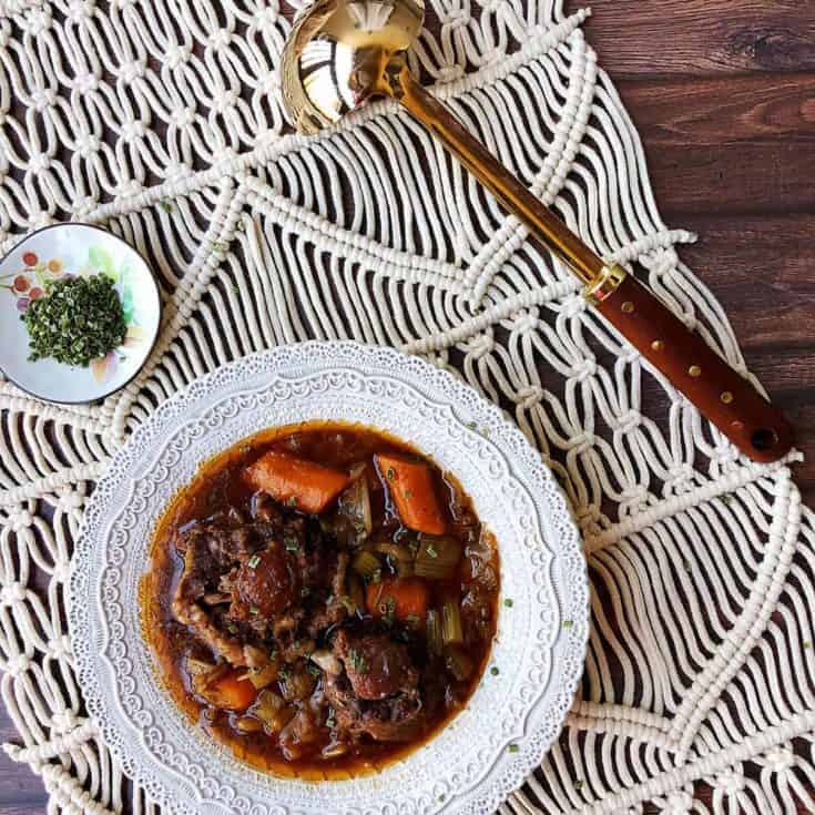 紅酒燉牛尾 Red-Wine-Braised Oxtail（壓力鍋、烤箱、瓦斯爐三種做法）