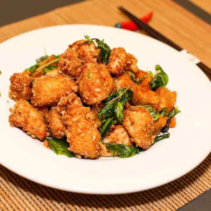 [中式生酮食譜] 生酮鹹酥雞 – 完全無粉卻超級香脆！？秘密武器是…？？