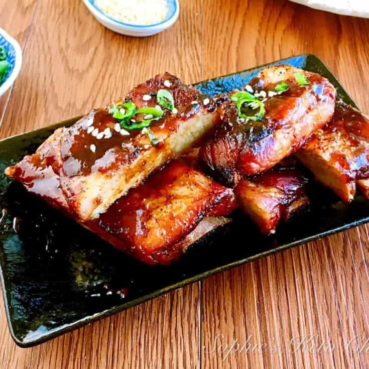 [中式生酮食譜] 蜜汁排骨 – 中式烤BBQ蜜汁肋排，讓你吮指到欲罷不能！