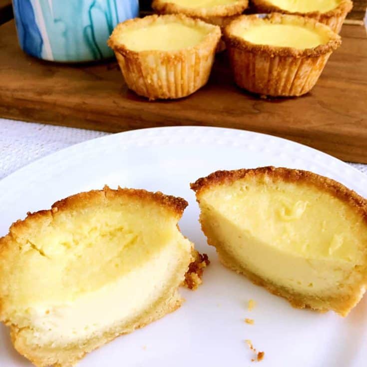 生酮蛋塔 -杏仁粉製作脆皮蛋塔-網友都額樂-低碳無糖無麩質