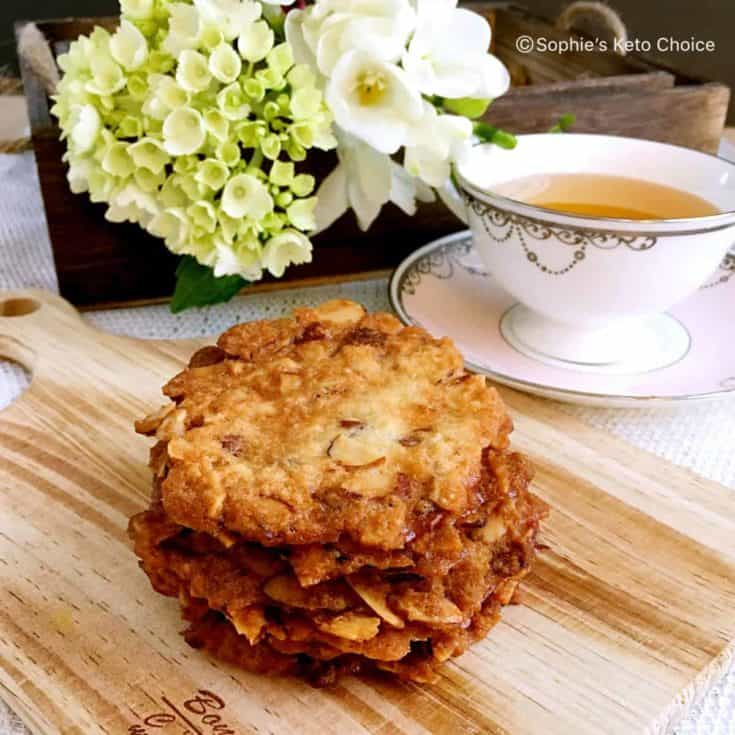 [生酮餅乾] 杏仁瓦片 Tuiles Amande- 簡單卻精緻的法式餅乾-剩餘蛋白利用