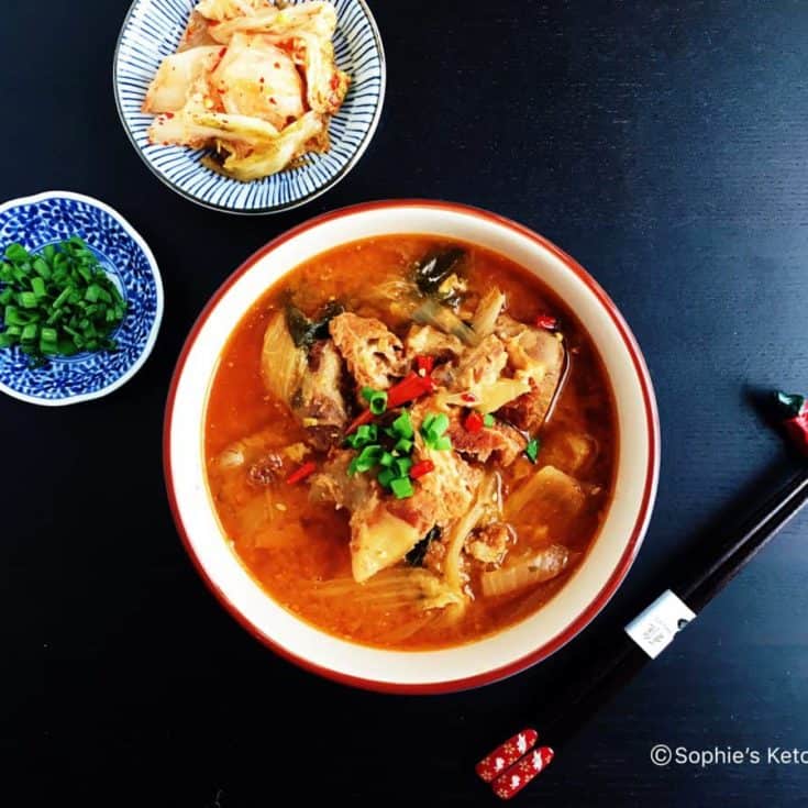 韓國豬骨湯 Korean Pork Bone Soup (Gamjatang)- 韓國經典料理