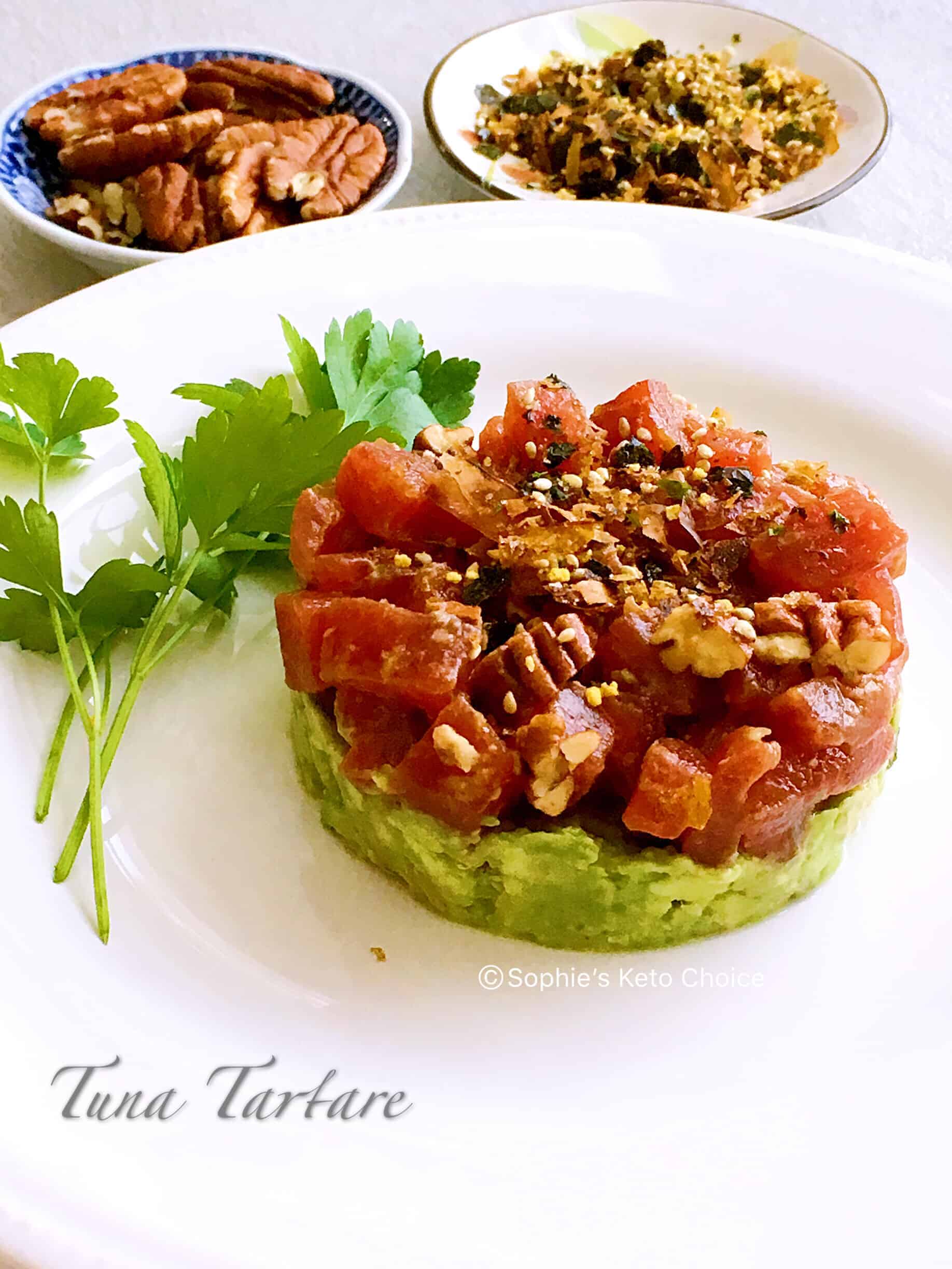 鮪魚塔塔 Tuna tartare