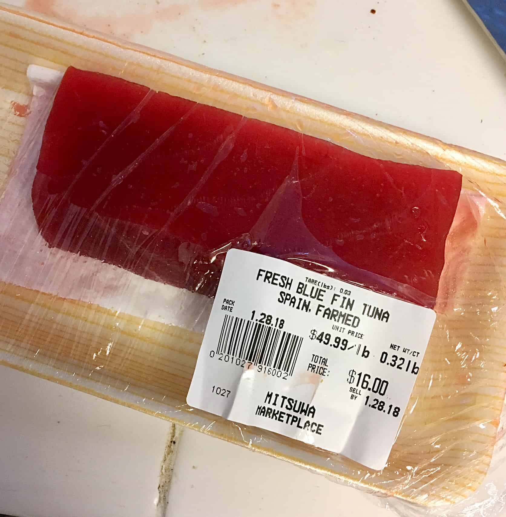 鮪魚塔塔 Tuna tartare