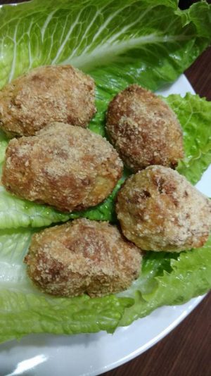 生酮奶油可樂餅