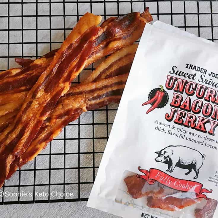 [生酮零食] 自製 香辣蜜汁豬肉乾 Sweet & Spicy bacon jerky