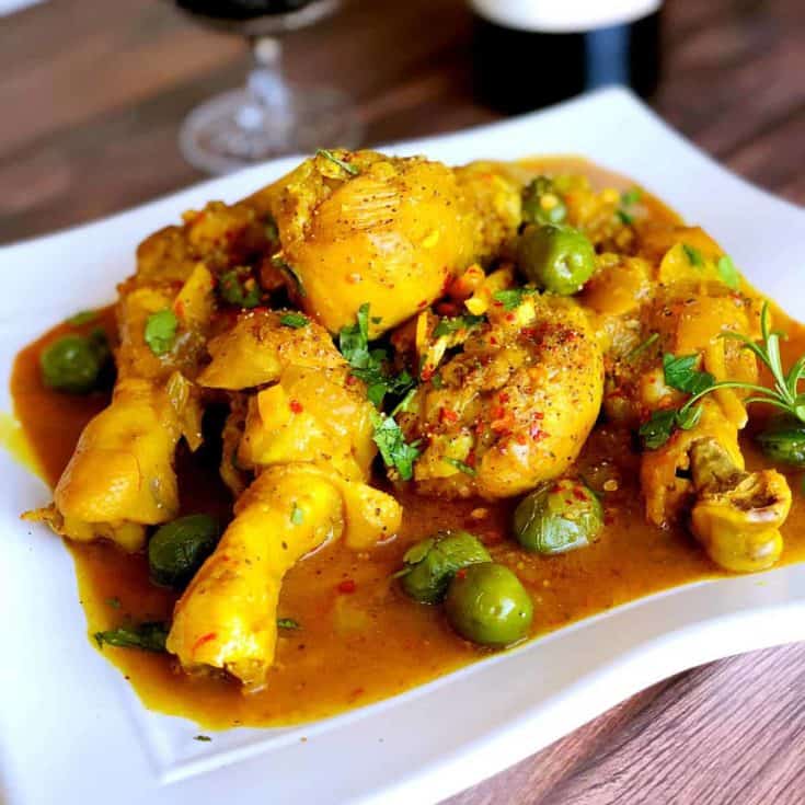 [一鍋到底] 摩洛哥燉雞腿 Braised Moroccan Chicken & Olives
