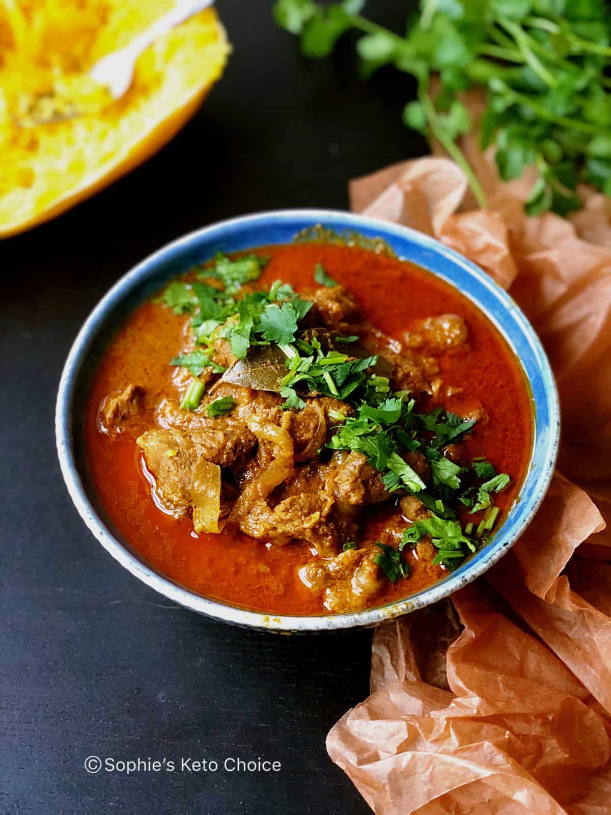 生酮咖哩羊肉馬沙拉咖哩