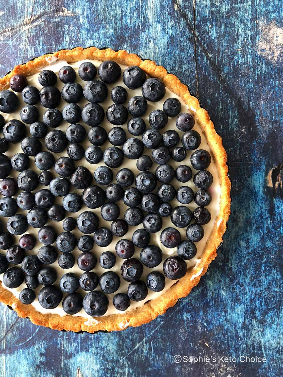 藍莓優格乳酪塔