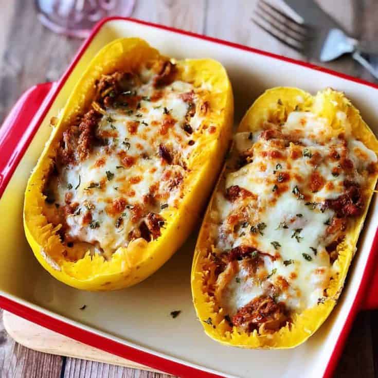 焗烤牛肉金絲瓜盅 -牽絲起司伴著濃郁牛肉香- 30分鐘搞定-低碳高纖生酮