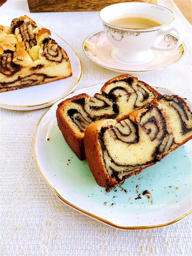 生酮巧克力大理石吐司