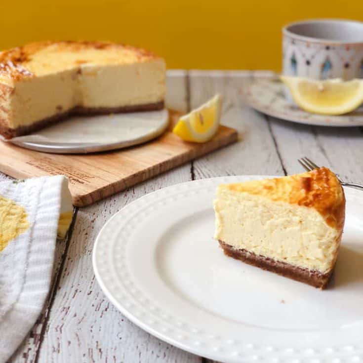 生酮檸檬起司蛋糕 Keto Lemon Cheesecake- 適合夏日的酸Ｖ-淨碳水3g