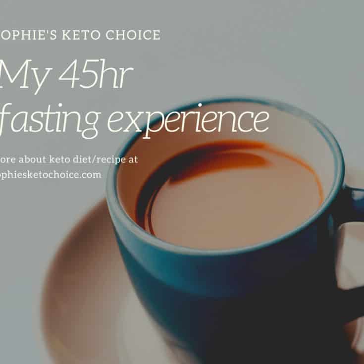 [生酮心得] 我的45小時 斷食心得 – 第一次超過24小時的斷食經驗談