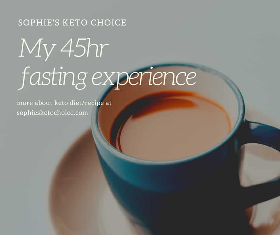 [生酮心得] 我的45小時 斷食心得 – 第一次超過24小時的斷食經驗談