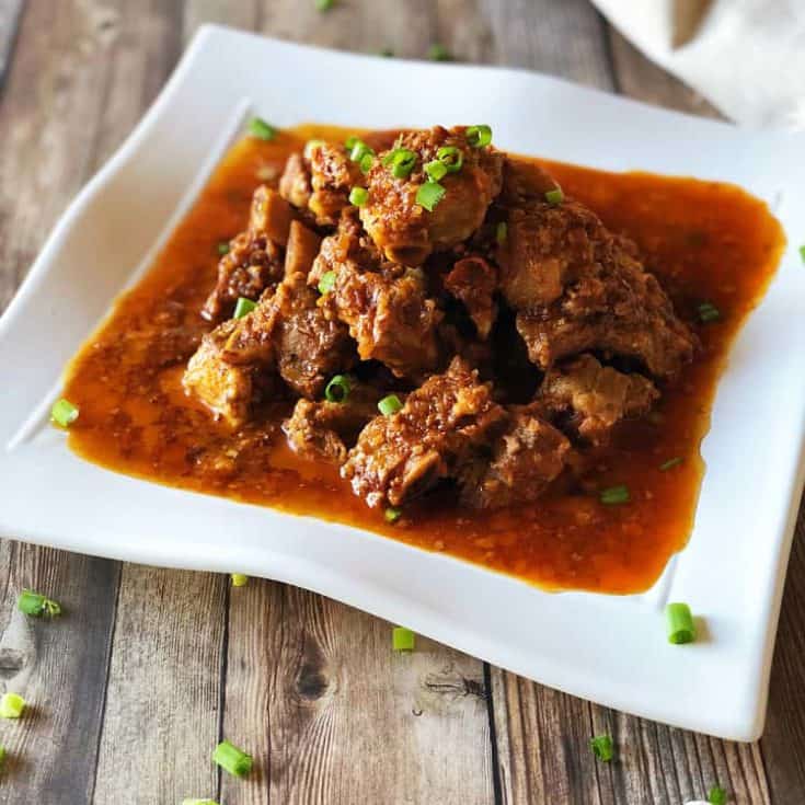 蕃茄醬燒排骨 -軟嫩到直接脫骨！ Instant Pot 壓力鍋、電鍋兩種做法