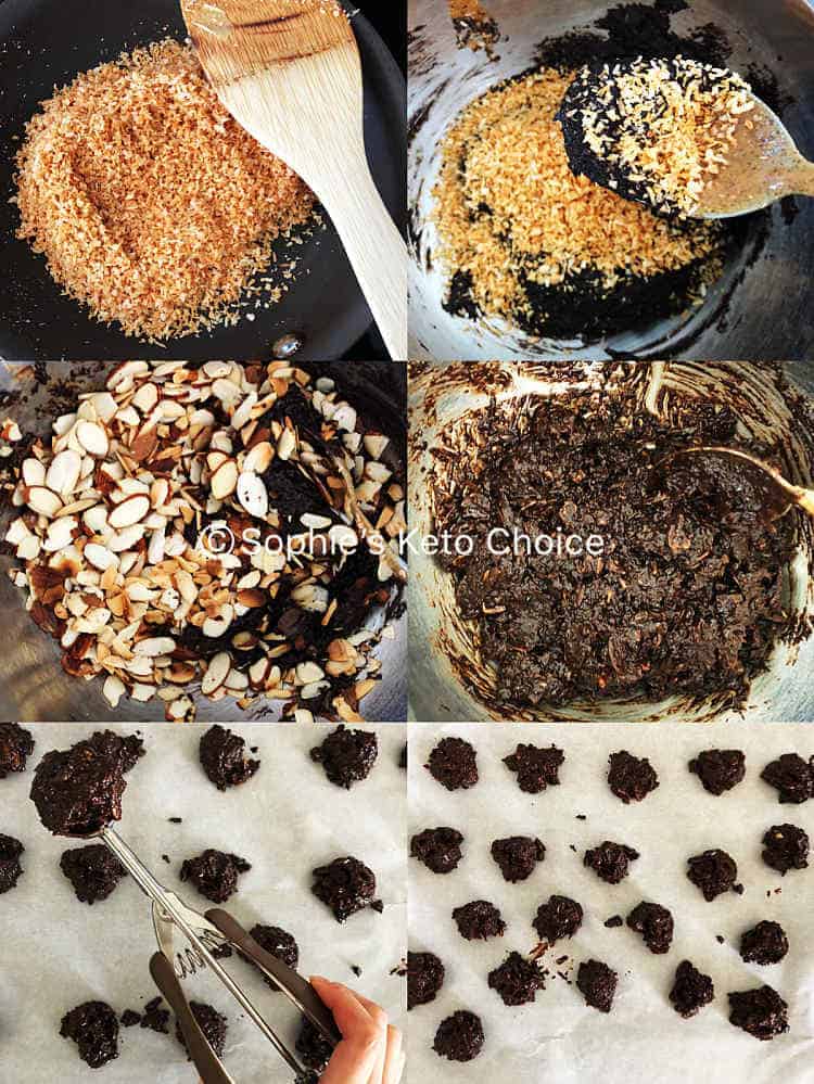 免烤生酮杏仁巧克力脆片 免烤生酮杏仁巧克力脆片