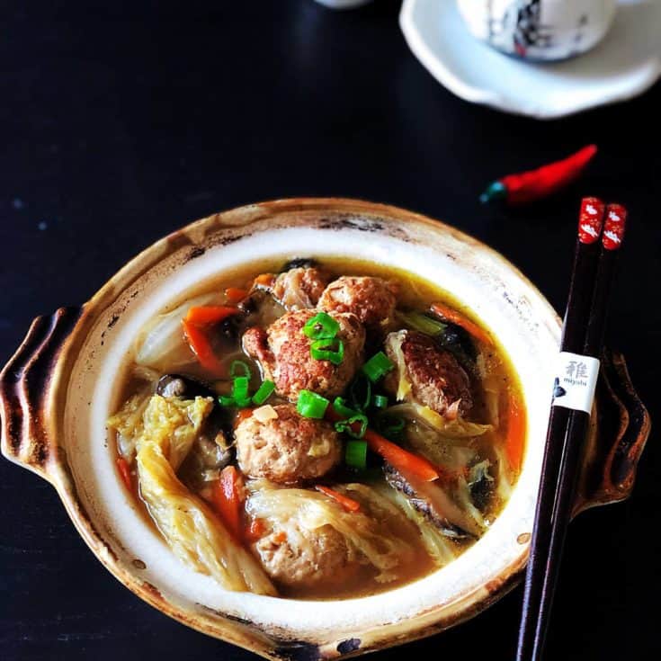 紅燒獅子頭 -應景生酮年菜其實很簡單-讓肉丸軟嫩有秘訣