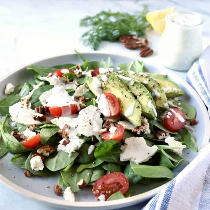 藍紋起司醬 -當辣雞翅沾醬或沙拉醬都好吃-5分鐘完成-蛋奶素低碳生酮