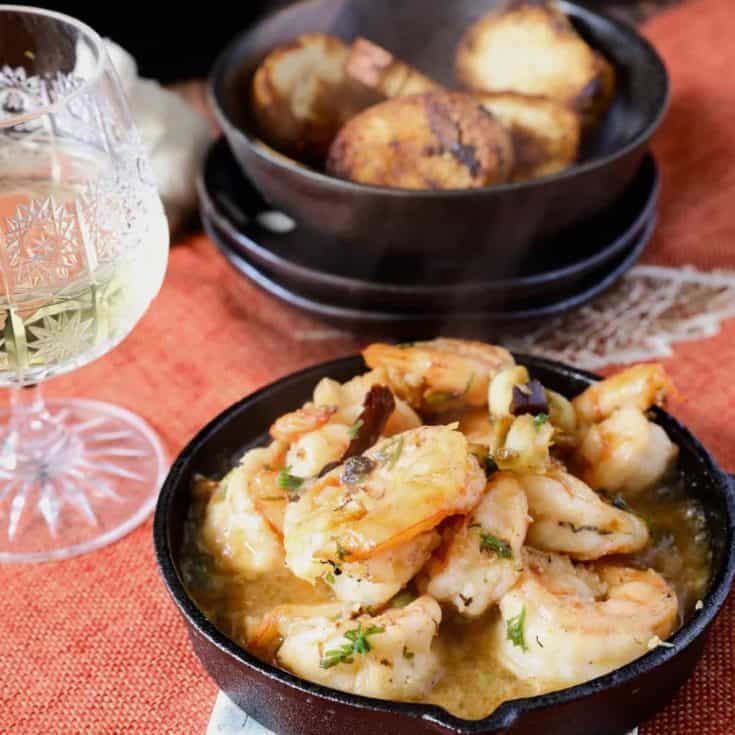 西班牙蒜頭蝦 Gambas al ajillo- 保證道地的西班牙tapas下酒菜食譜