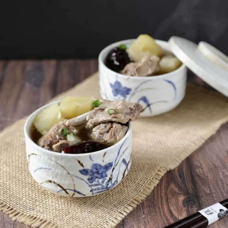 青木瓜排骨湯 -滋補養生發奶湯-Instant Pot壓力鍋食譜