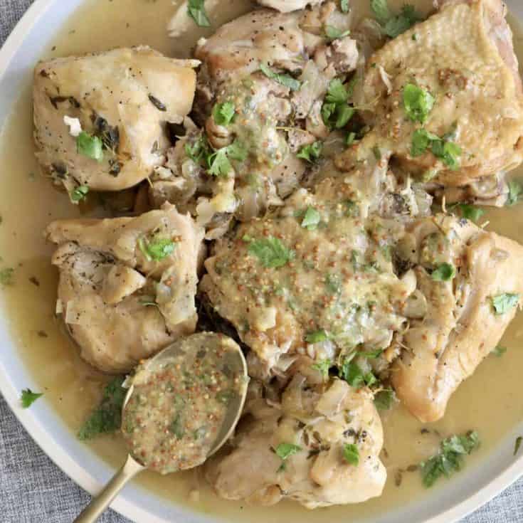 白酒燉雞 -讓雞肉變超嫩的鹽漬法(brine)-Instant Pot壓力鍋