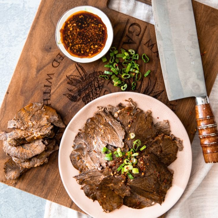 滷牛腱 (醬牛肉)- 入味不柴、軟嫩不爛的秘訣-Instant Pot 壓力鍋中文食譜