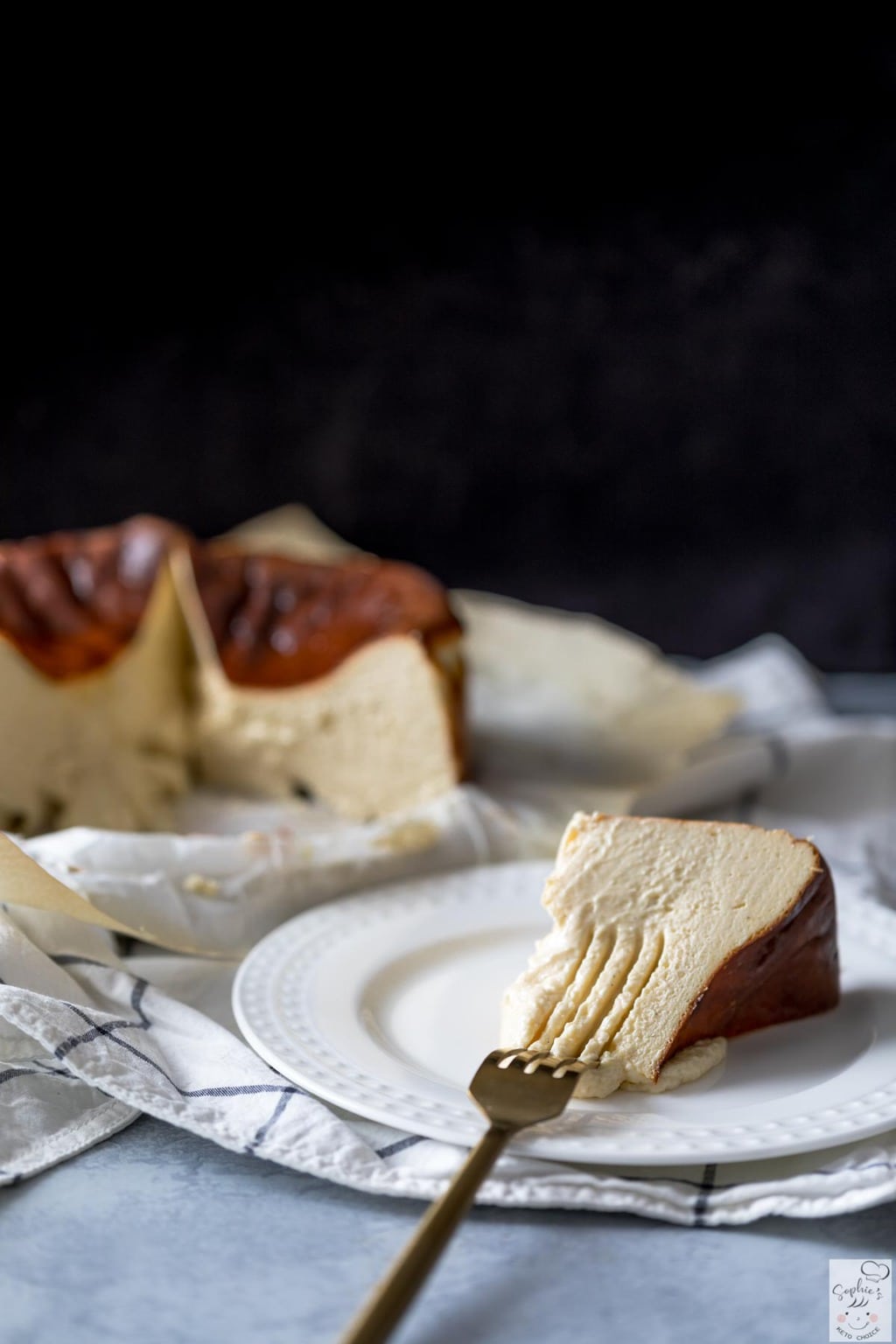 生酮流心巴斯克起司蛋糕