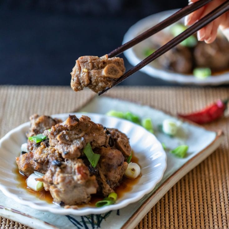 豆鼓排骨 -港式飲茶自己做！蒸到軟嫩只要15分鐘！Instant Pot中文食譜