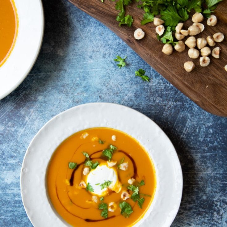 胡蘿蔔濃湯 Roasted Carrot Soup-訓練孩子不挑食-綿密美味低卡西式濃湯