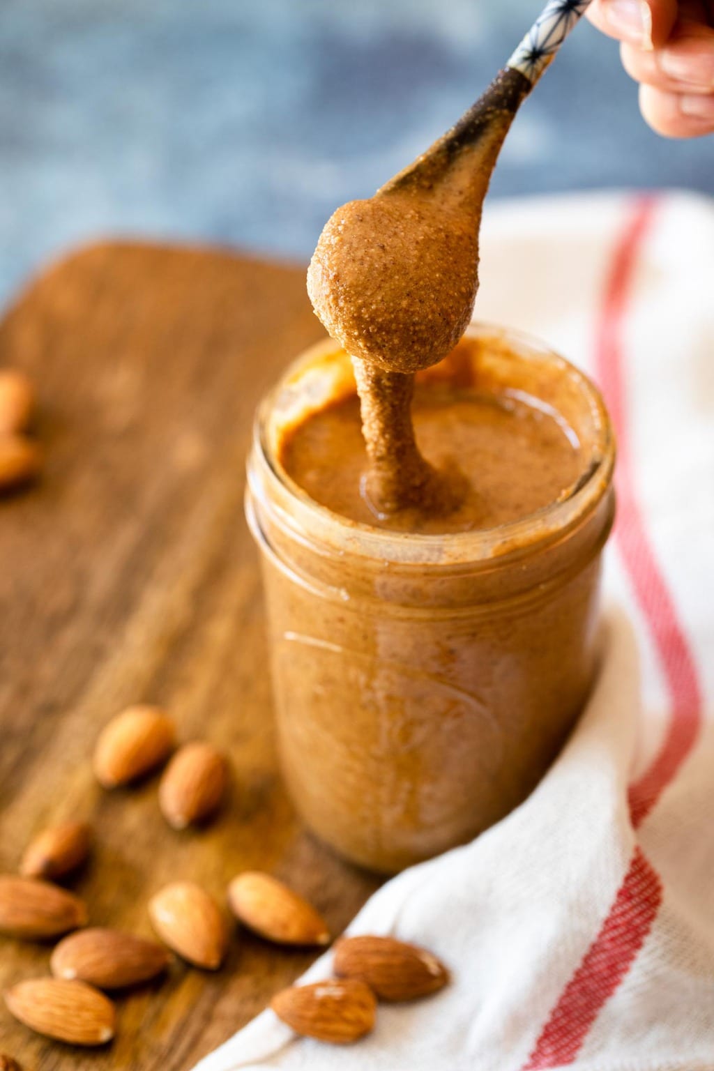 homemade almond butter 自製杏仁醬 杏仁果
