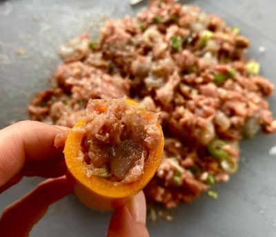 迷你彩椒鑲肉
