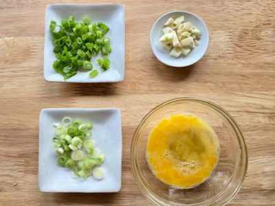 蠔油肉絲蛋炒花椰菜飯