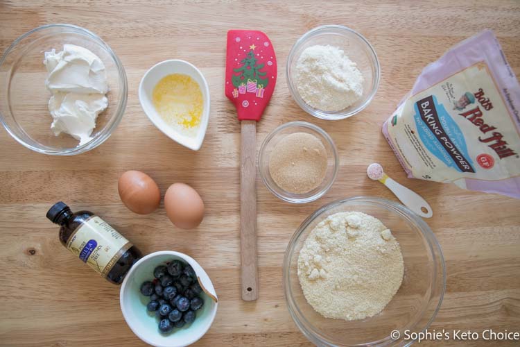 生酮藍莓馬芬步驟圖