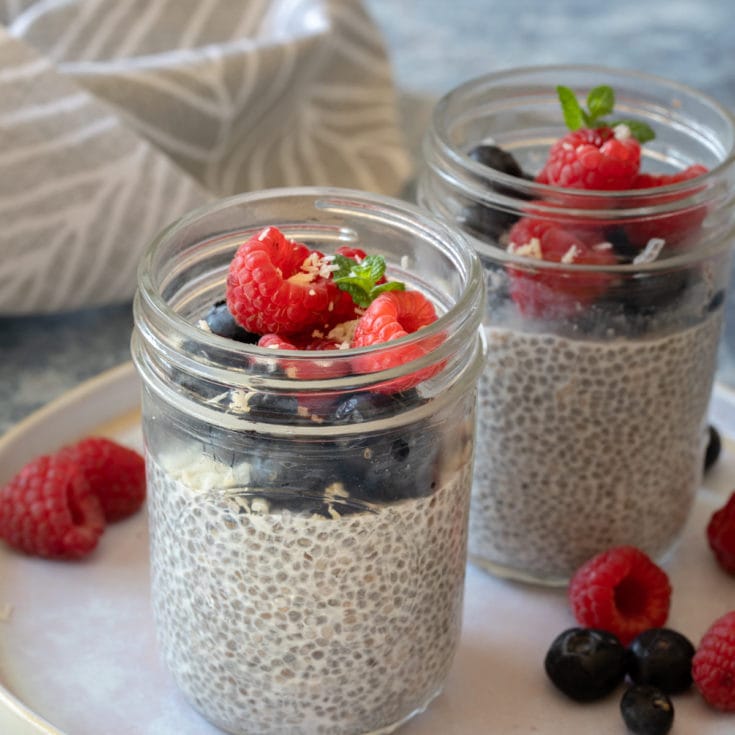 奇亞籽布丁 Chia seed pudding-烘焙苦手控糖必備＆妊娠糖尿心得分享