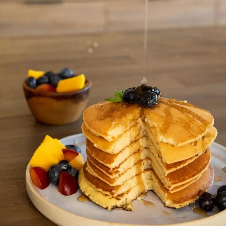 生酮平底鍋鬆餅 Keto Pancake 口感蓬鬆、完美焦糖色鬆餅的秘訣＆影片