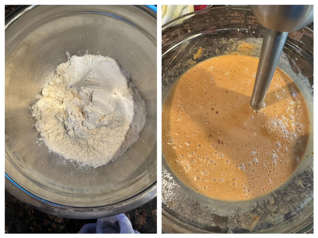 花生香蕉巧克力豆馬芬步驟圖